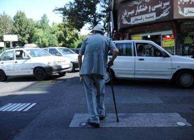 گرد سفید پیری بر سر تهرانی ها ، افزایش سالمندان مجرد